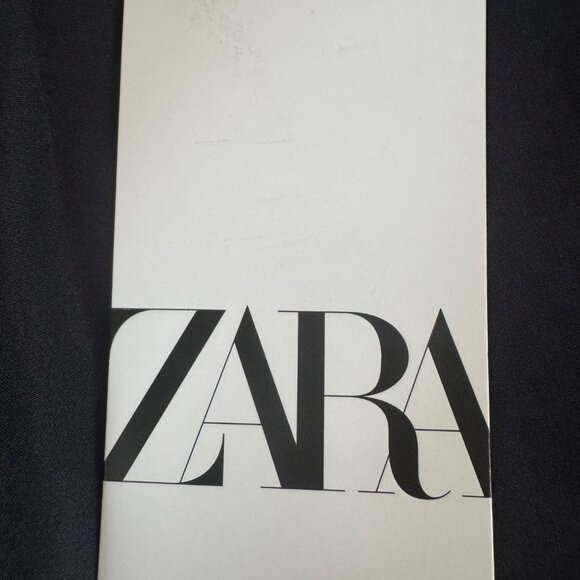 NWT ZARA Medium Blue Floral Tapestry Shacket - Picture 12 of 14